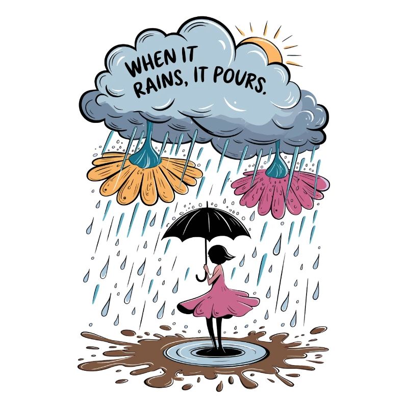 When It Rains, It Pours – Surreal Rainstorm