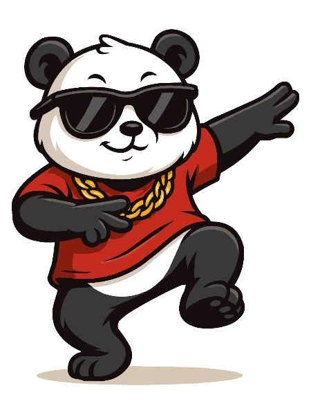 Panda Comic Dance