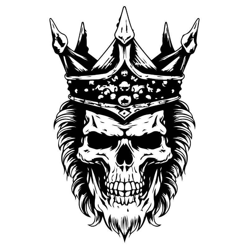 Skull King Symbol Skeleton