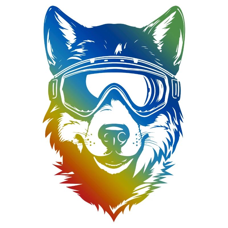 Ski Wolf Bunt