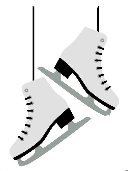 Figure skating ice skates