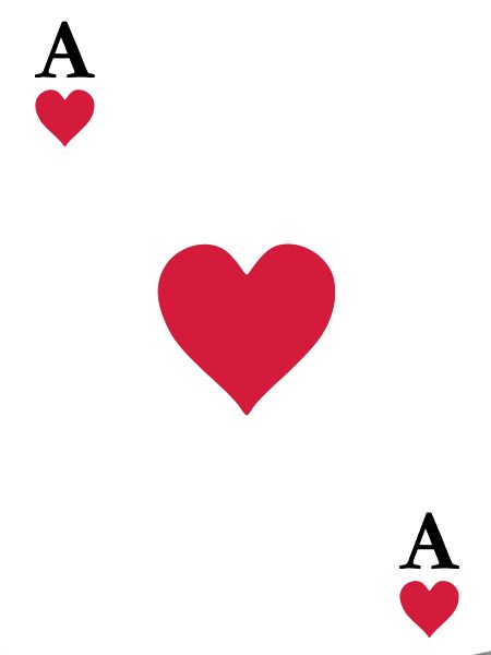 Ace of hearts