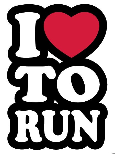 I love to run