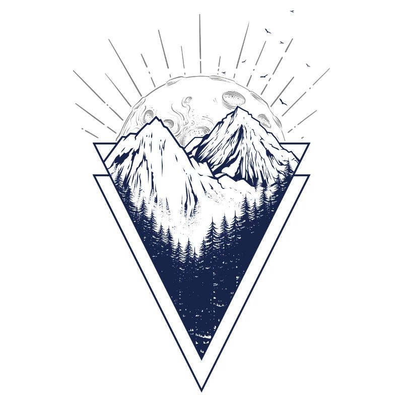 Moonlit Peaks Triangle