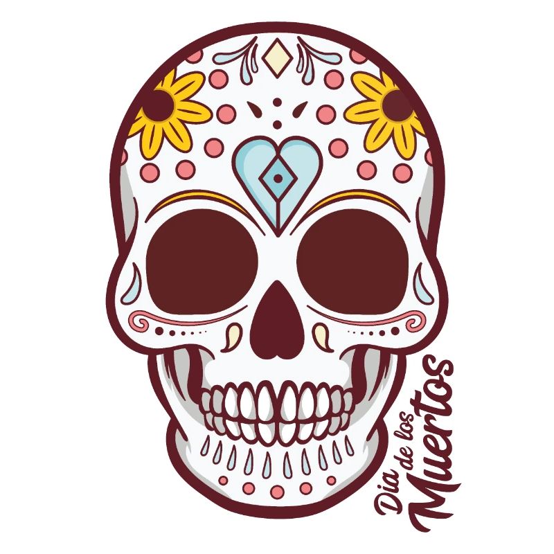 Sugar Skull Dia de los Muertos
