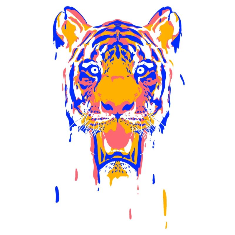 Paint tiger