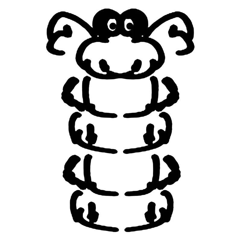 une petite chenille