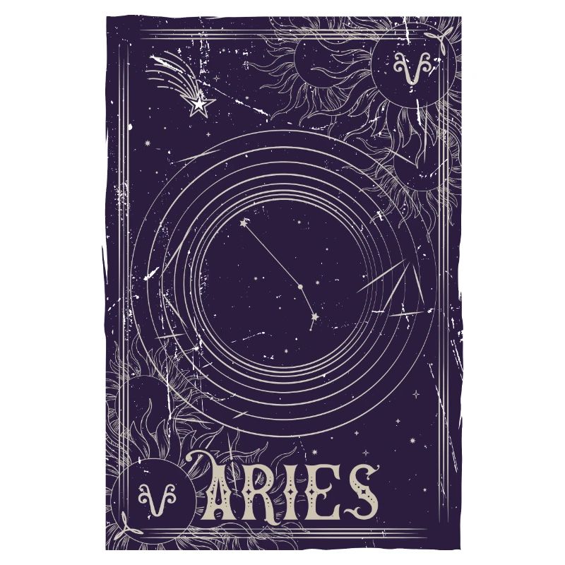 Aries Constellation Celestial Ring