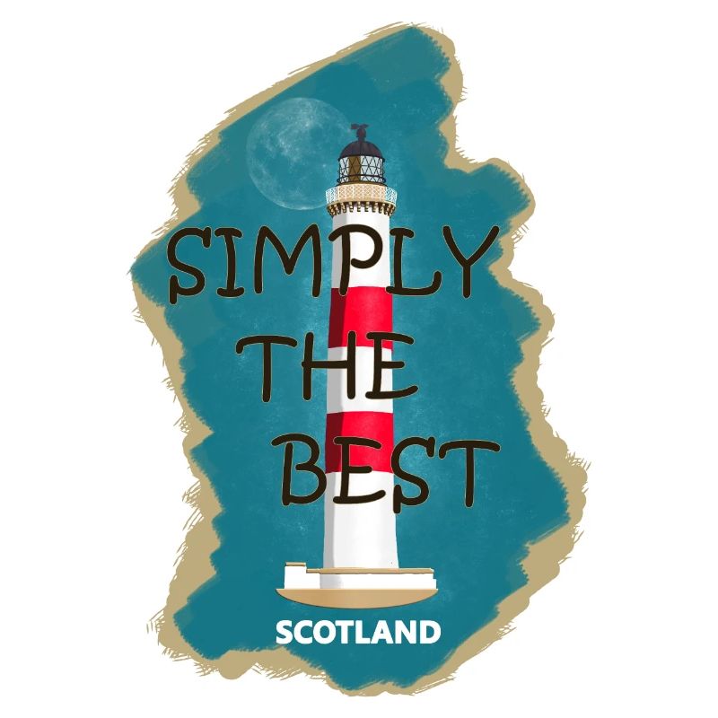 Scotland Lighthouse Tarbat Ness, North Sea Coast
