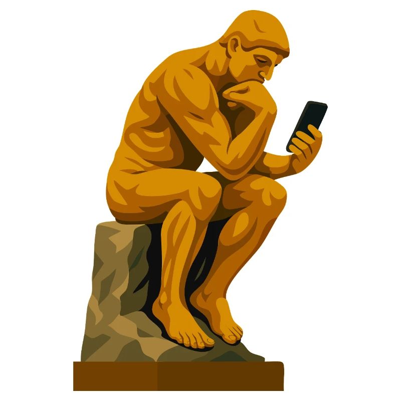 The Thinker (connected)