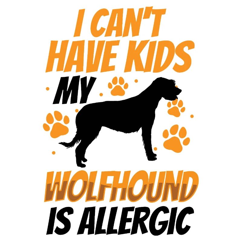 Irish Wolfhound is allergic
