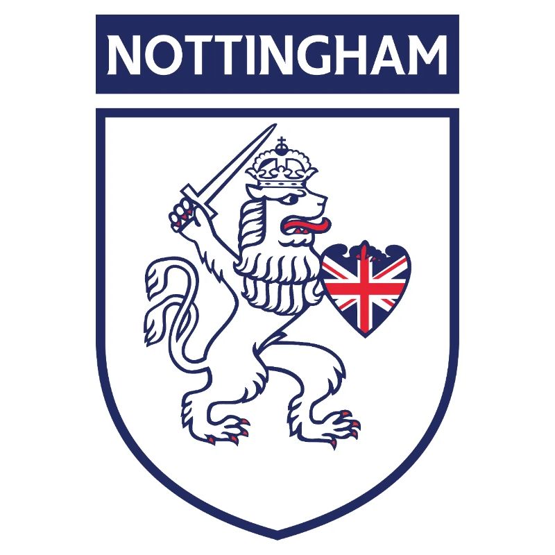 Nottingham Shield Lion with Sword