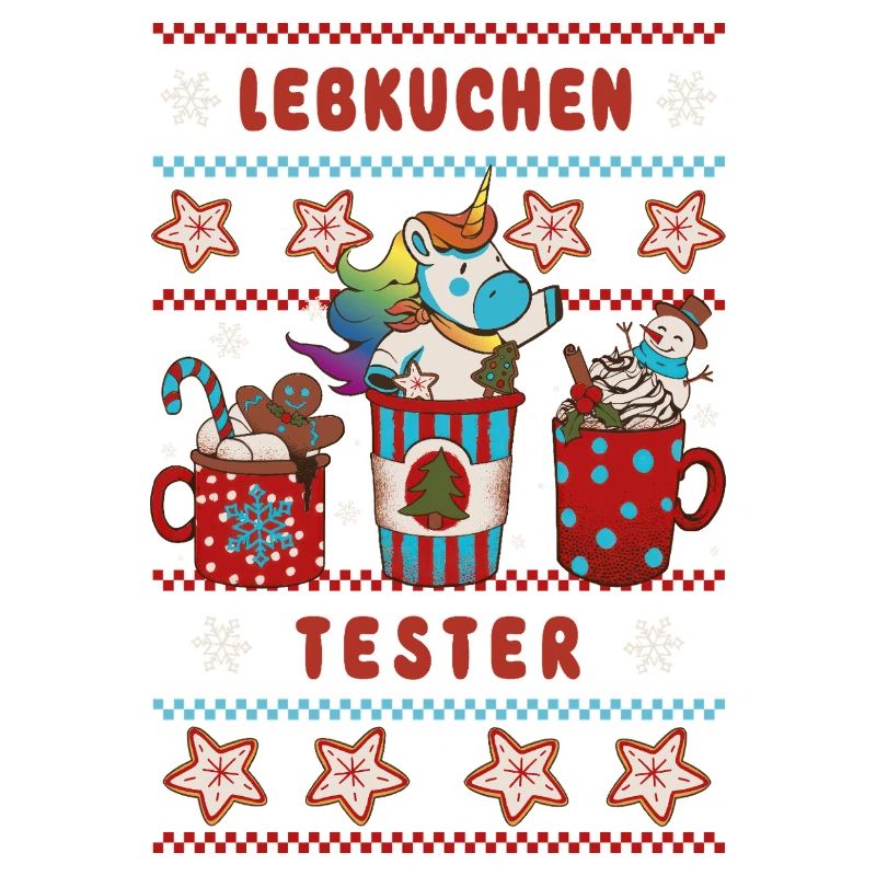 LEBKUCHEN TESTER Einhorn Weihnachten
