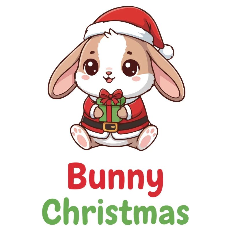Cadeau de Noël Bunny