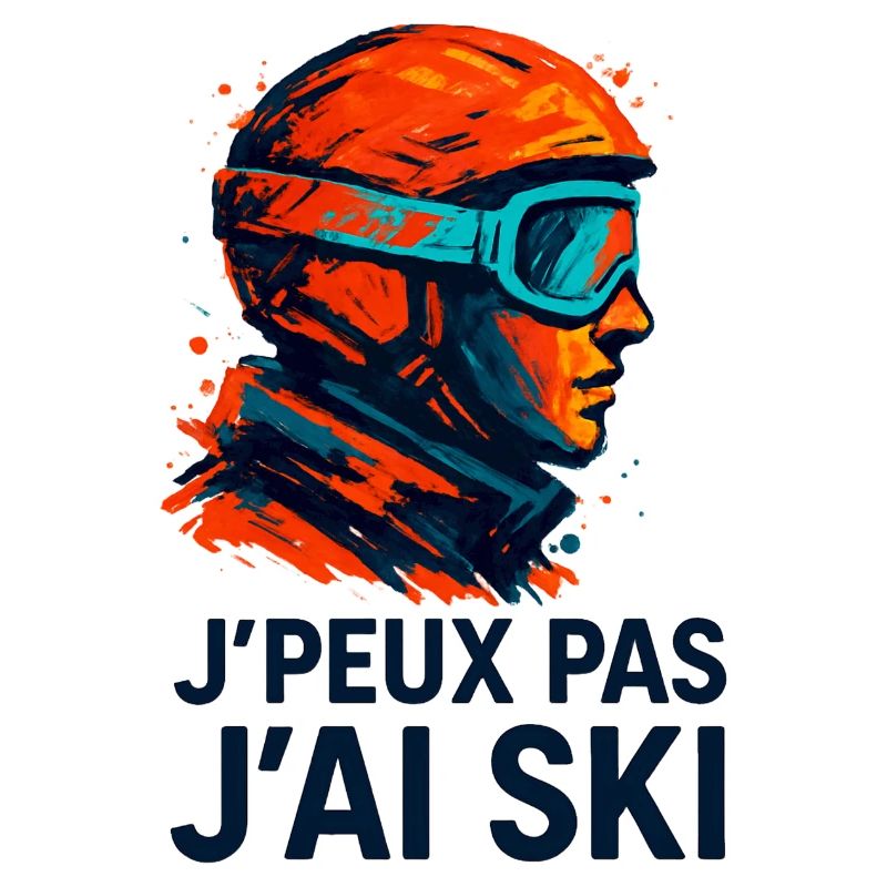 I can't I ski