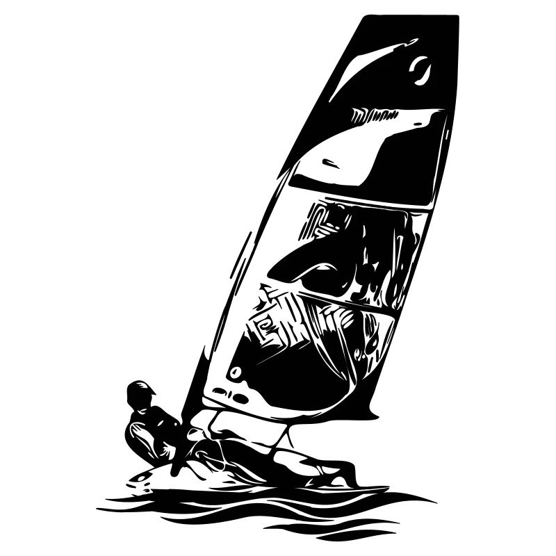 Skiff ouvert Dériveur à voile Régate de voiliers Enfants