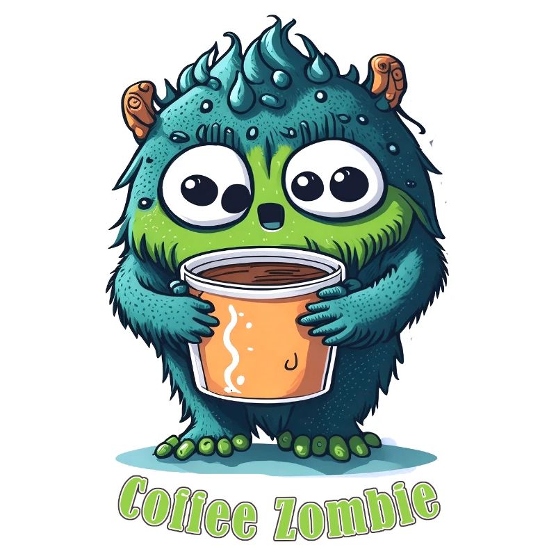 Kaffeemonster  - Koffein Zombie - Morgenmuffel