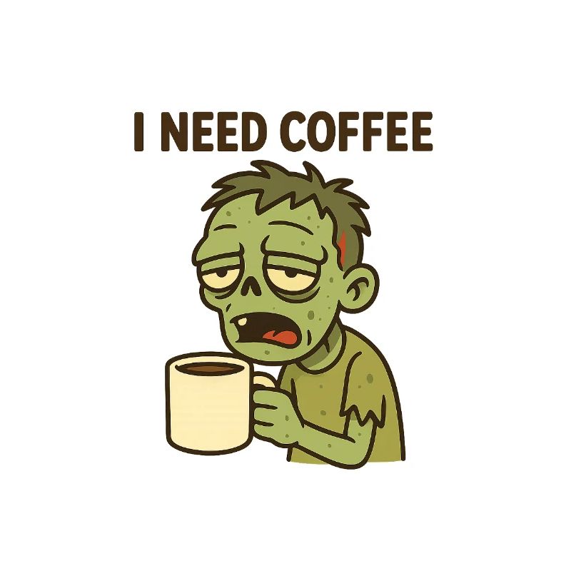 Zombie Coffee – I Need Coffee