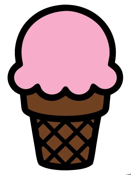 Eiscreme Waffel Icon