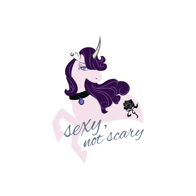 Sexy Gothik Einhorn