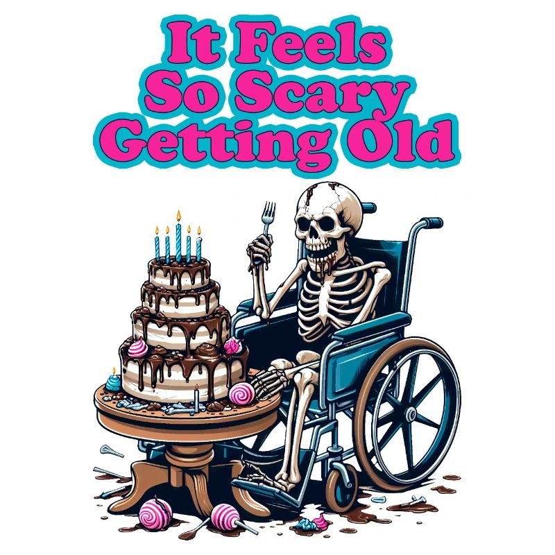 It Feels So Scary Getting Old With Birthday Cake