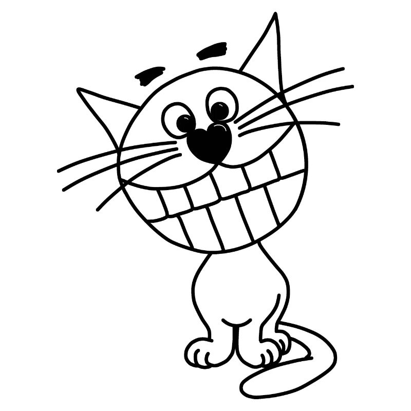 Grinning cat