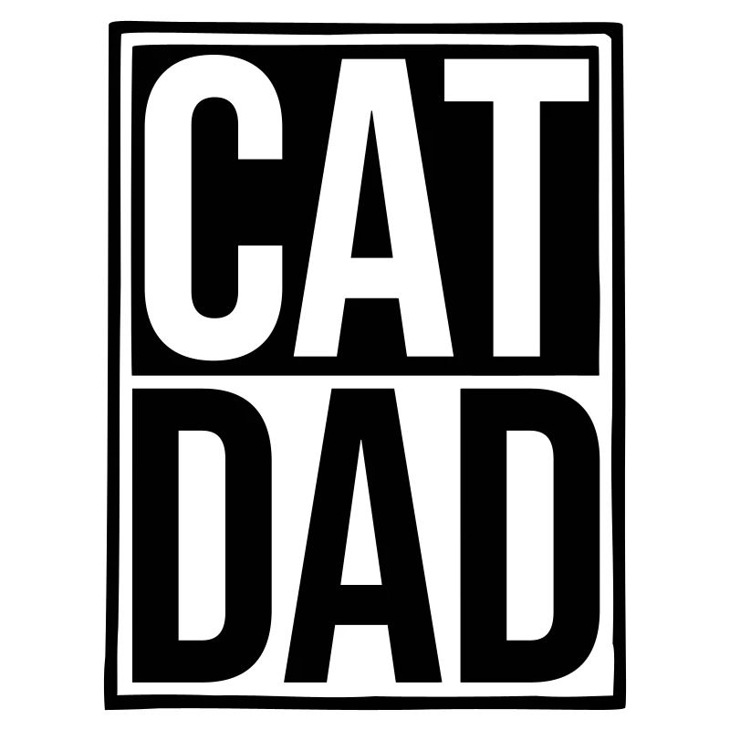 Logo Shield Cat Dad