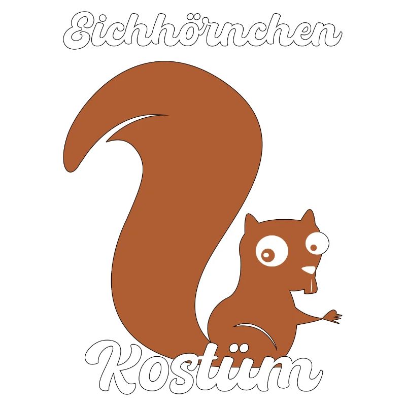 Eichhörnchen Kostüm Karneval Geschenk