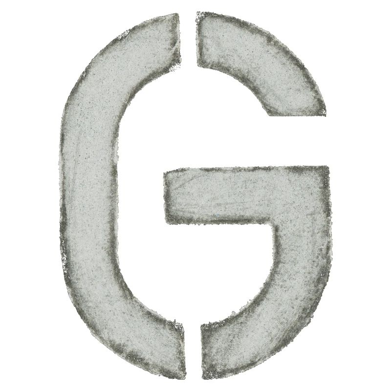 G - Letter (stencil)