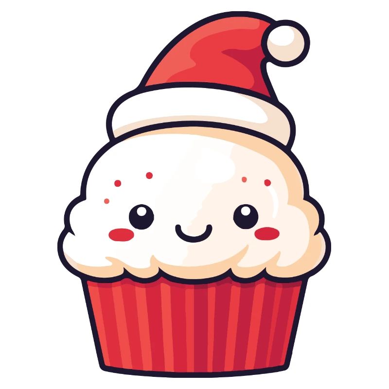 Cupcake Cake Baking Christmas