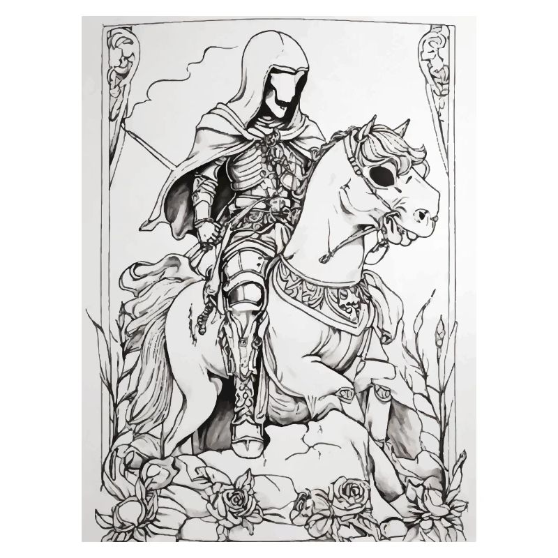 Der Tod auf einem Pferd