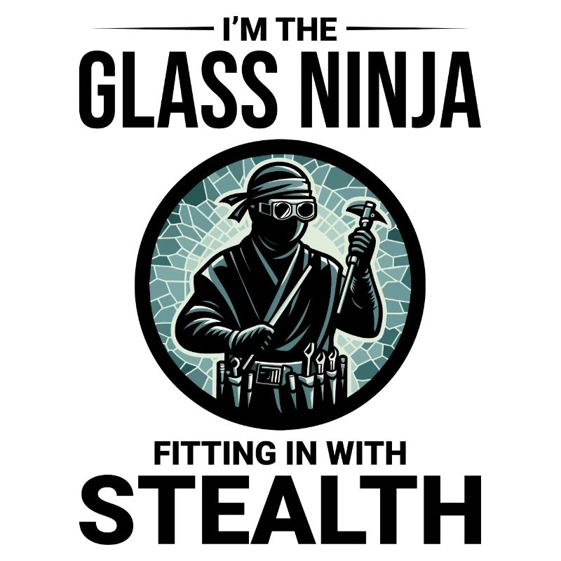 Vitrier Vitreur Vitrerie Ninja