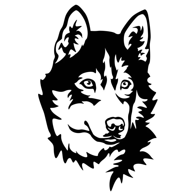 Husky Kopf