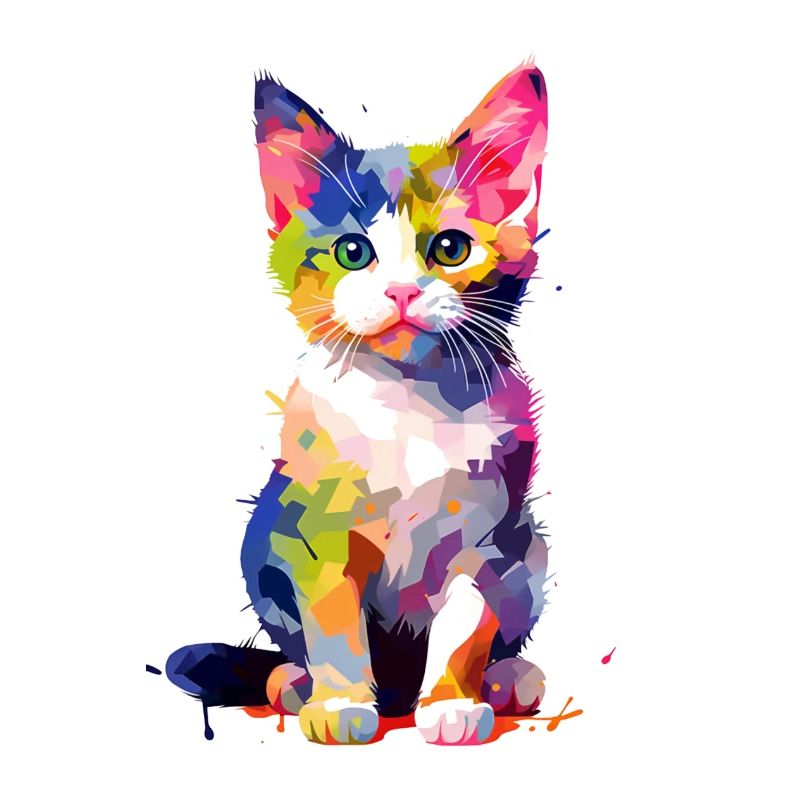 Petit chat timide
