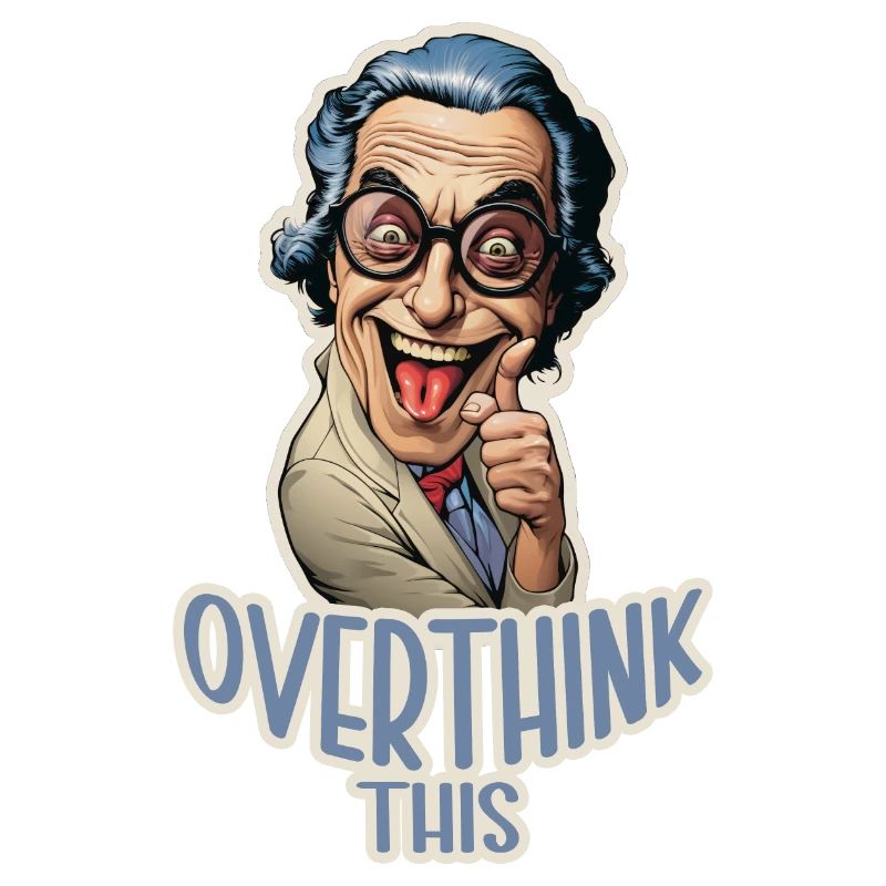Overthink This Funny Lab Professor Shirt