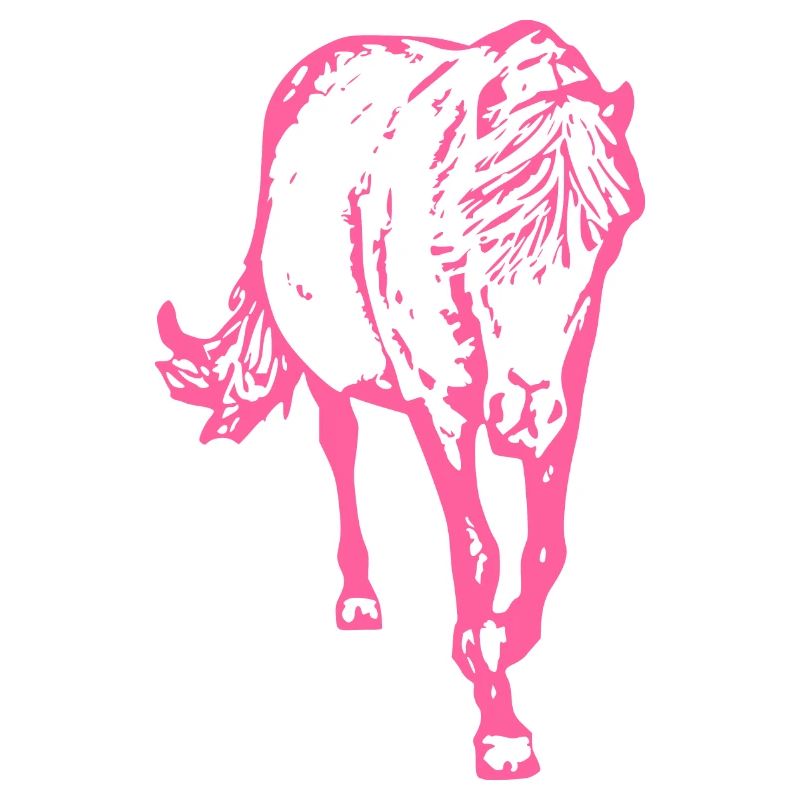 Pferd rosa pink