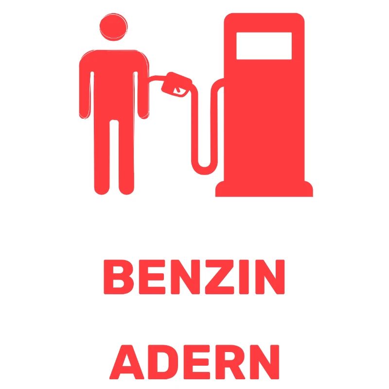 Station-service de pompe à essence de déclaration d’essence