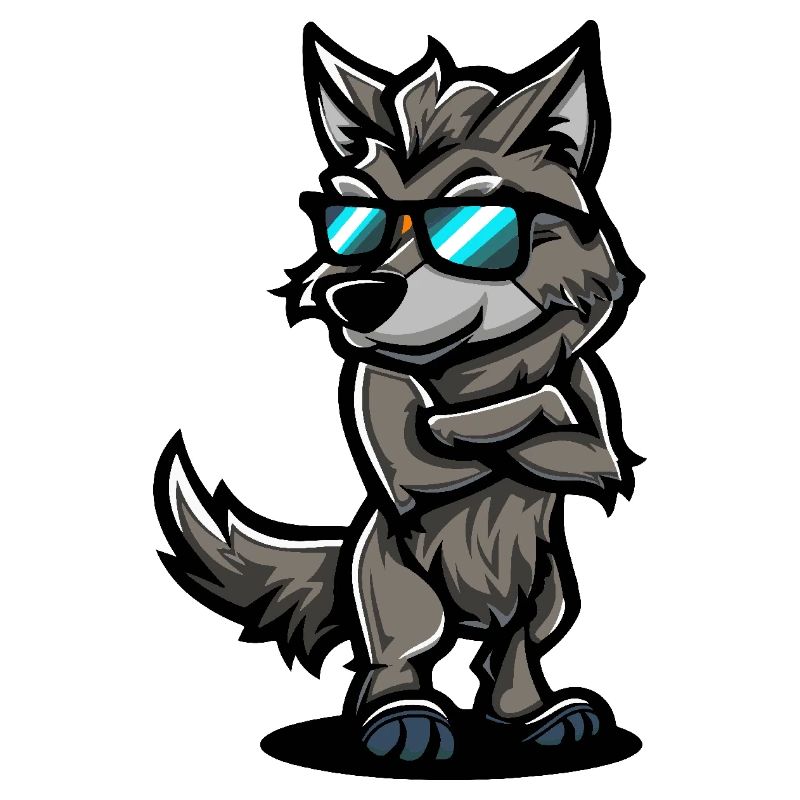 Wolf Cool Comic