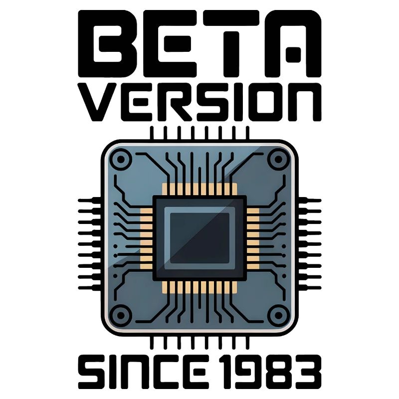 Futuristic microchip screen design