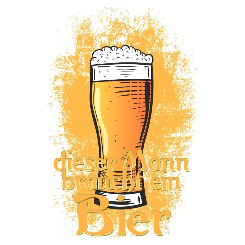 Dieser Mann braucht ein Bier