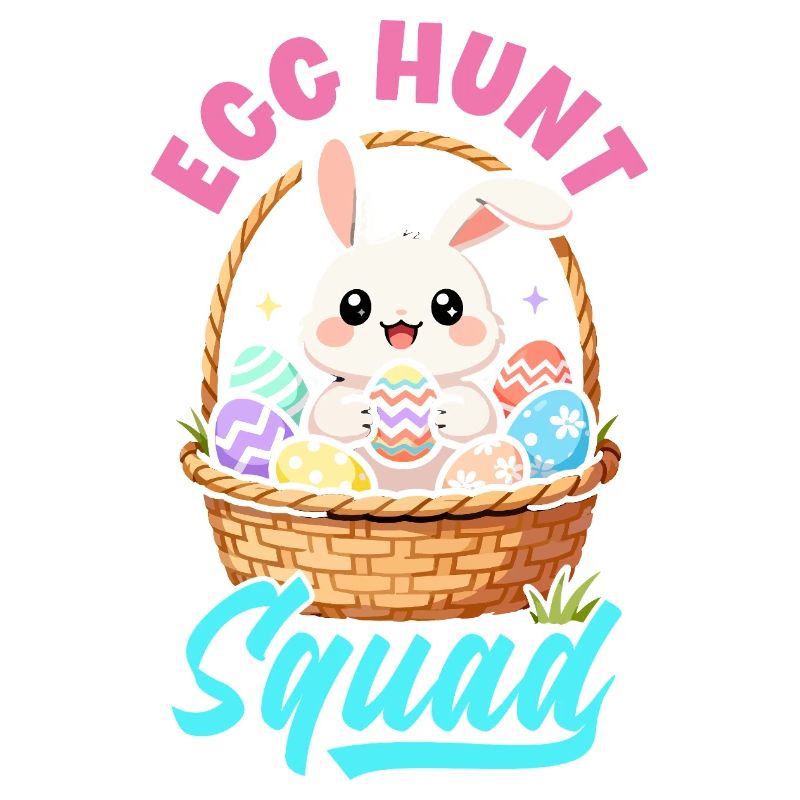 Happy Easter Sweet Easter Bunny Egg Hunt Easter Eggs