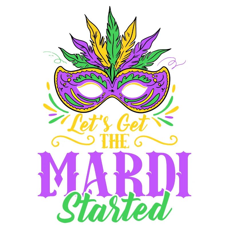 Let’s Get The Mardi Started Mardi Gras Party