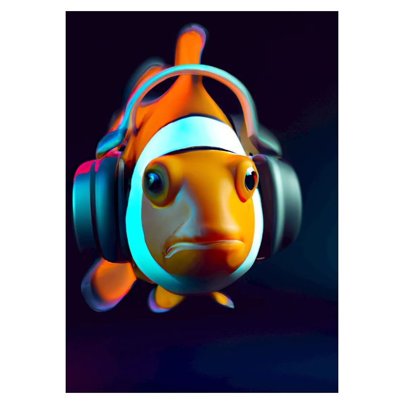 Clownfisch Kopfhörer