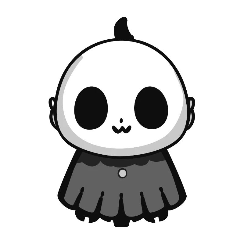 Mysterious Ghost: Children's Ghost Design