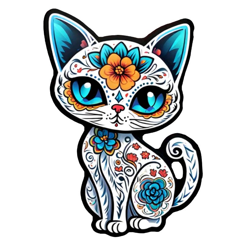 Cat Mexico - Dia de los Muertos