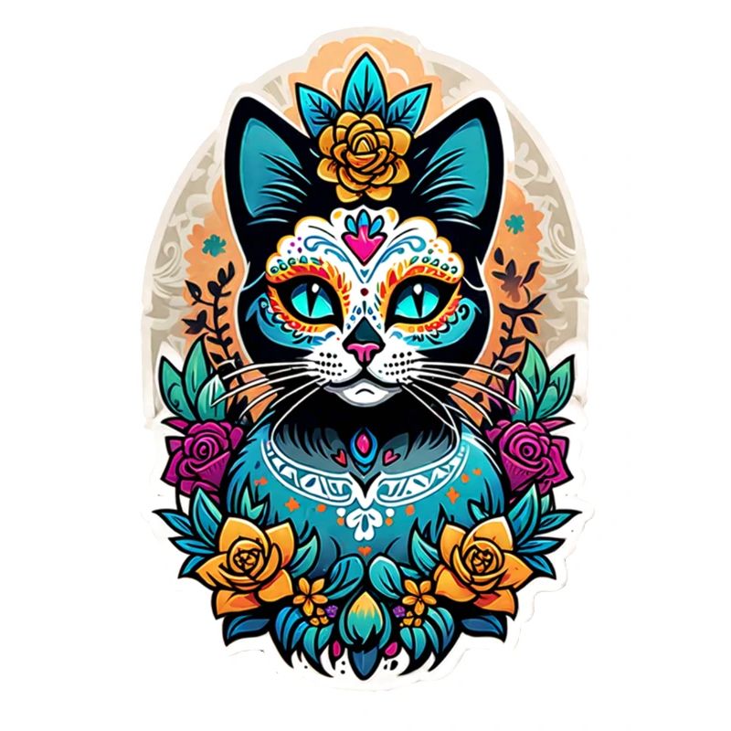 Cat Mexico - Dia de los Muertos