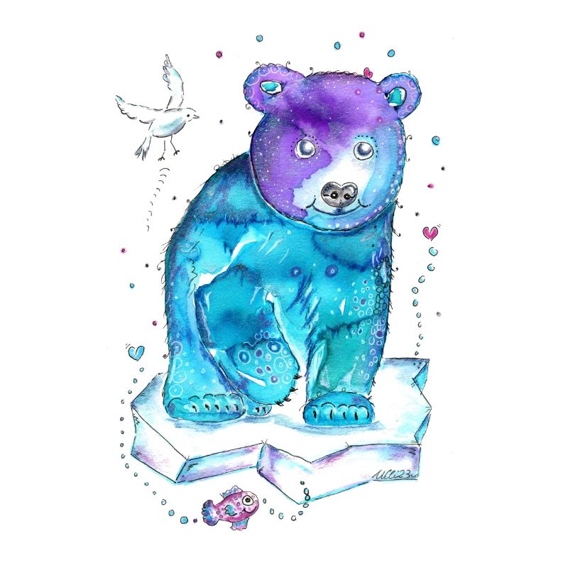 Gute Laune Eisbär
