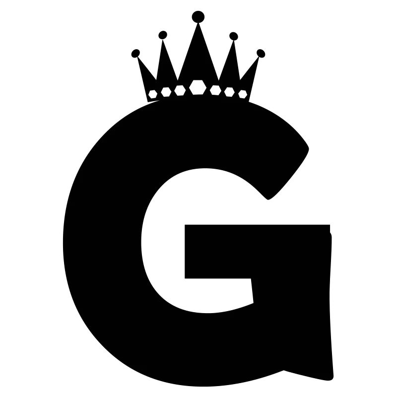 buchstabe G Krone