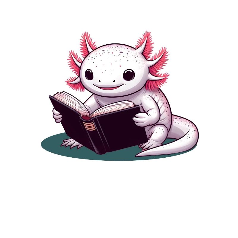 Lesender Axolotl