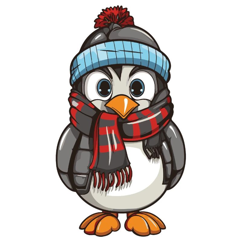 Pingouin Comic Hiver